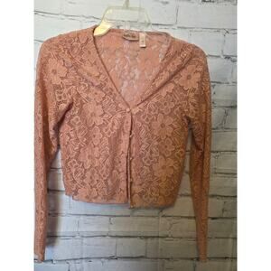 Willow Root Women's Lace Short Cardigan